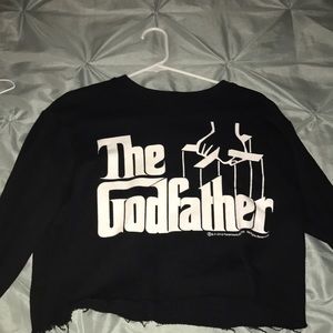 Cropped godfather sweater!