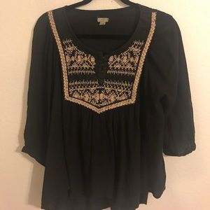 Urban Outfitter quarter sleeve blouse