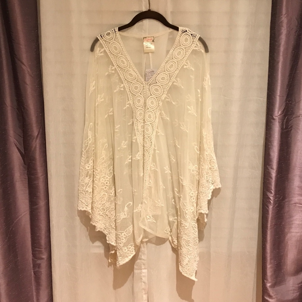 Free People Lace Coverup