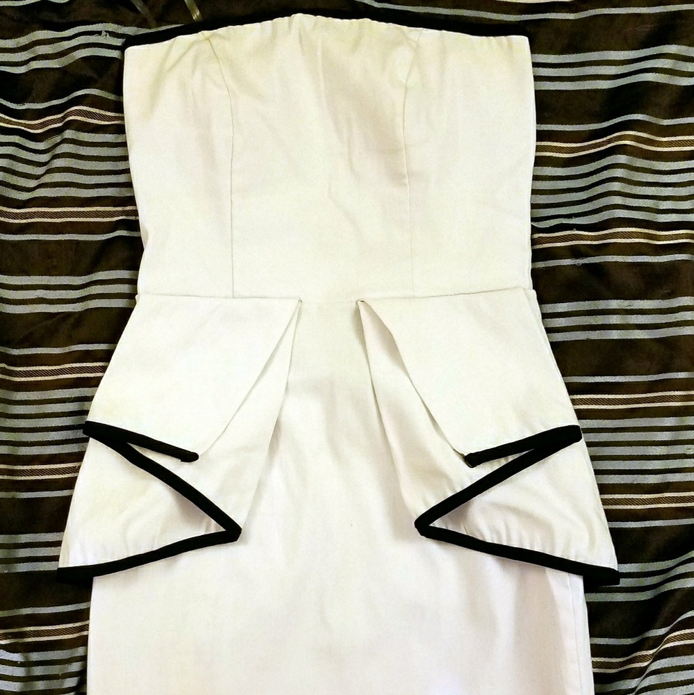 Halter White dress