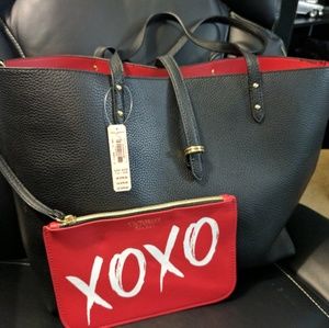 Victoria's Secret Tote + XOXO Pouch NWT