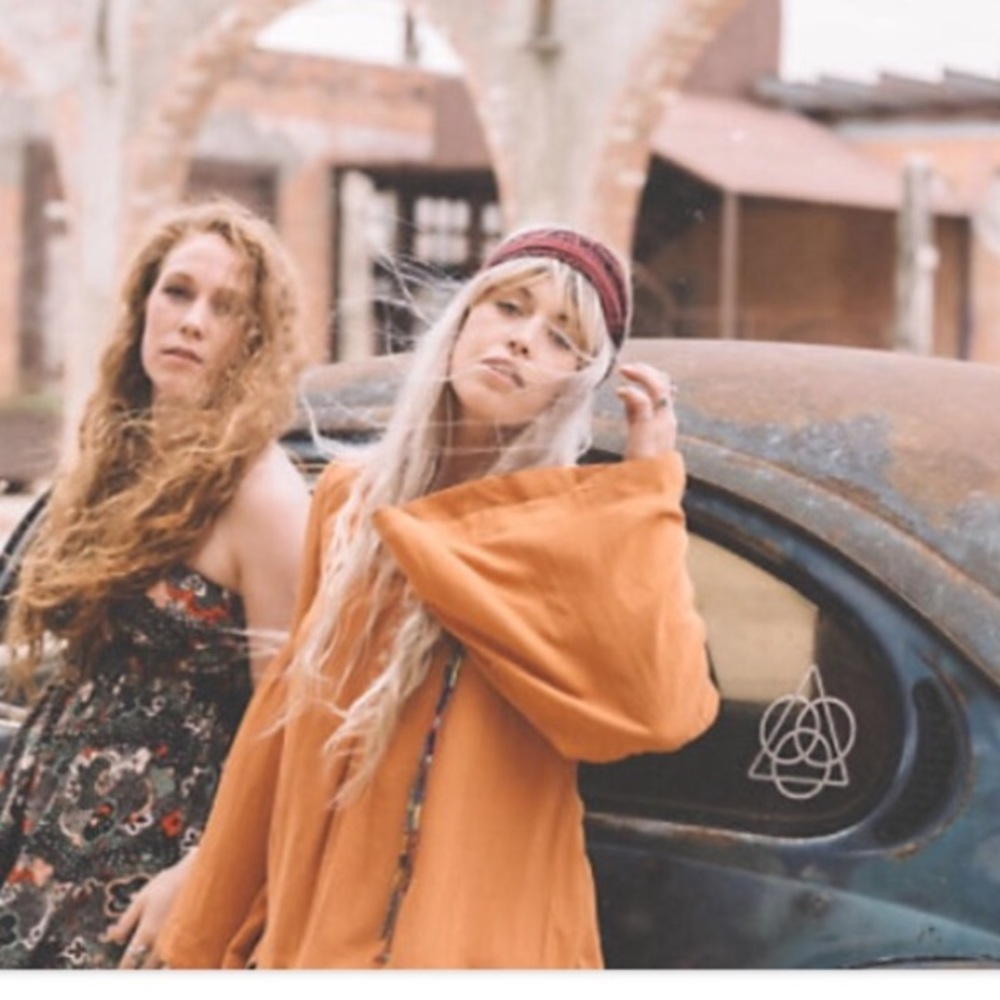 Free People Bell Sleeve Burnt Orange Top XS New