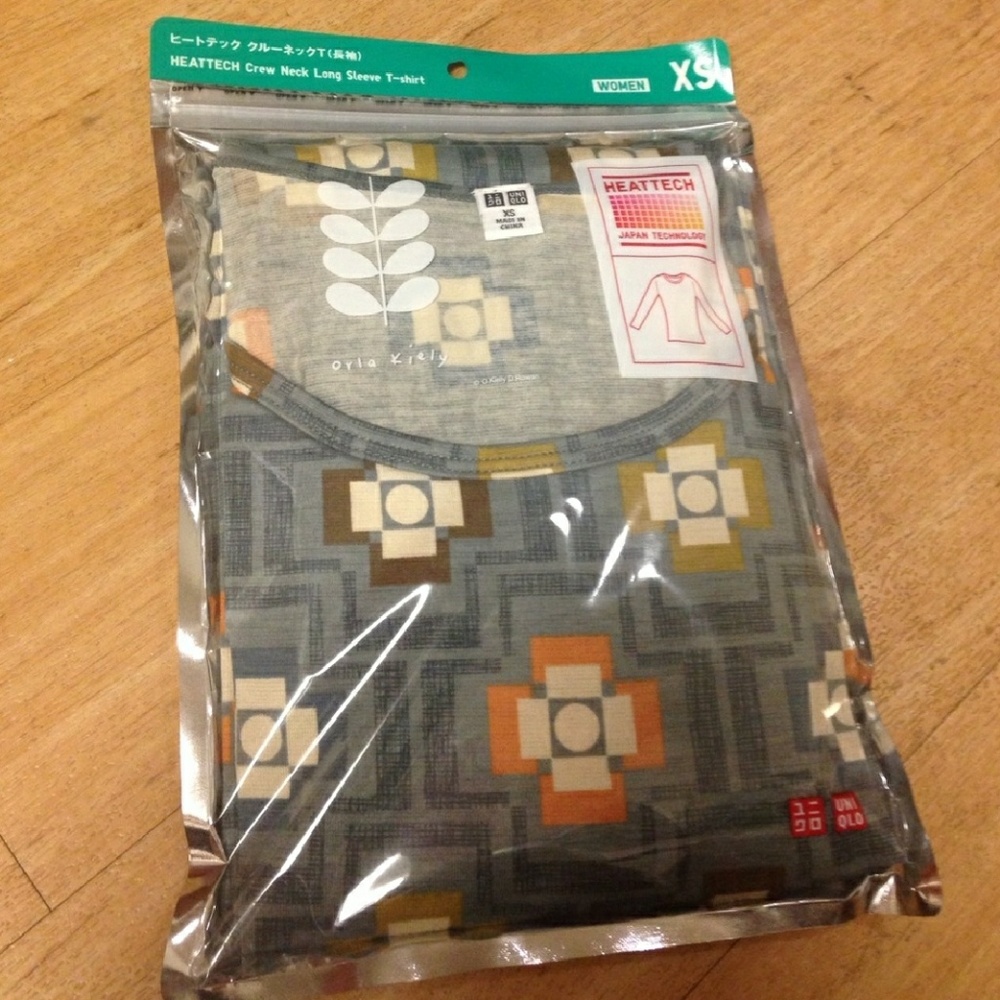 Uniqlo x Orla Kiely Heattech