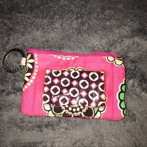 Vera Bradley Cupcakes Pink ID Case
