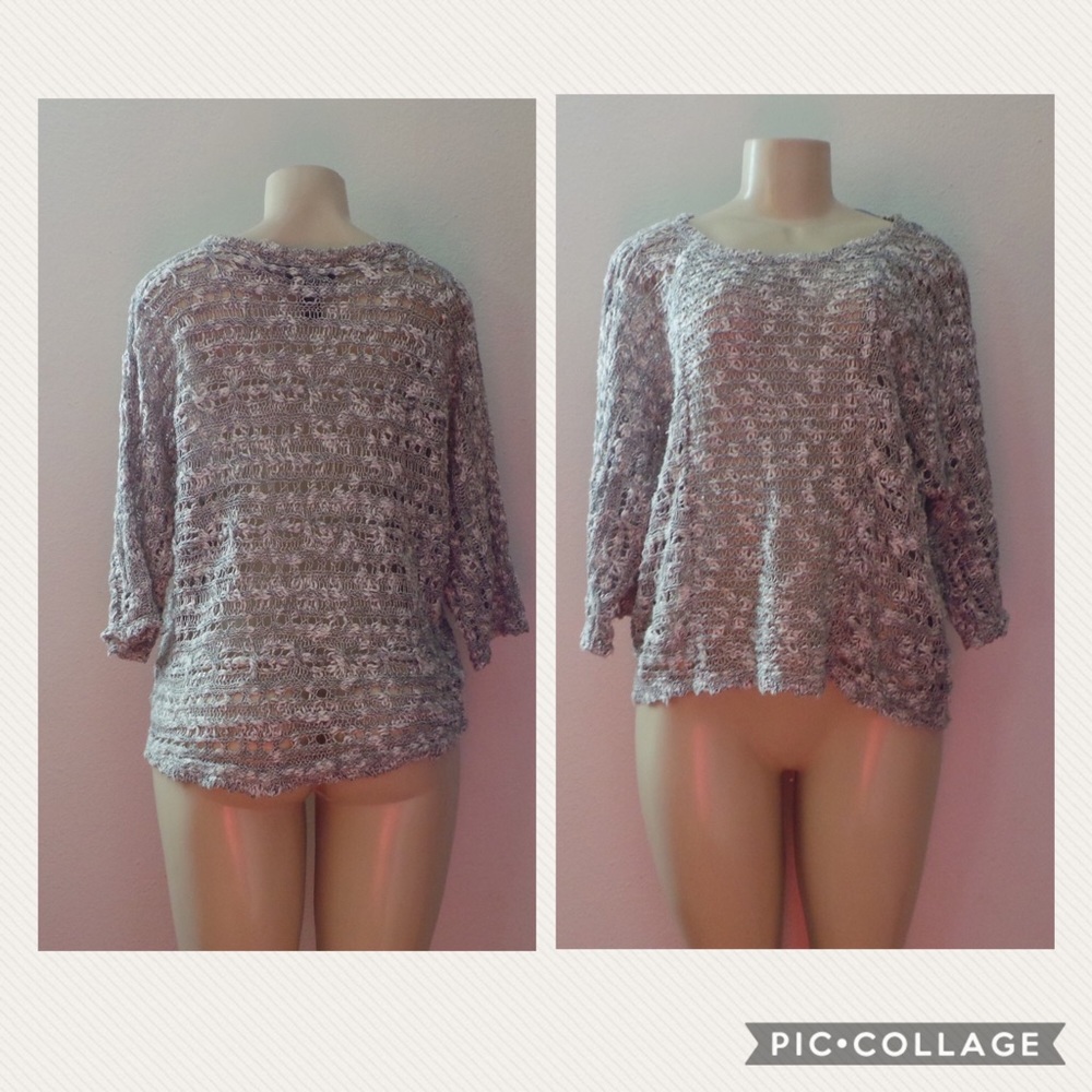 Light Grey Knit Sweater