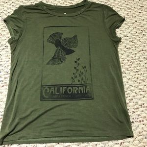American Eagle Hunter Green T-Shirt