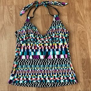 Multicolored Tankini