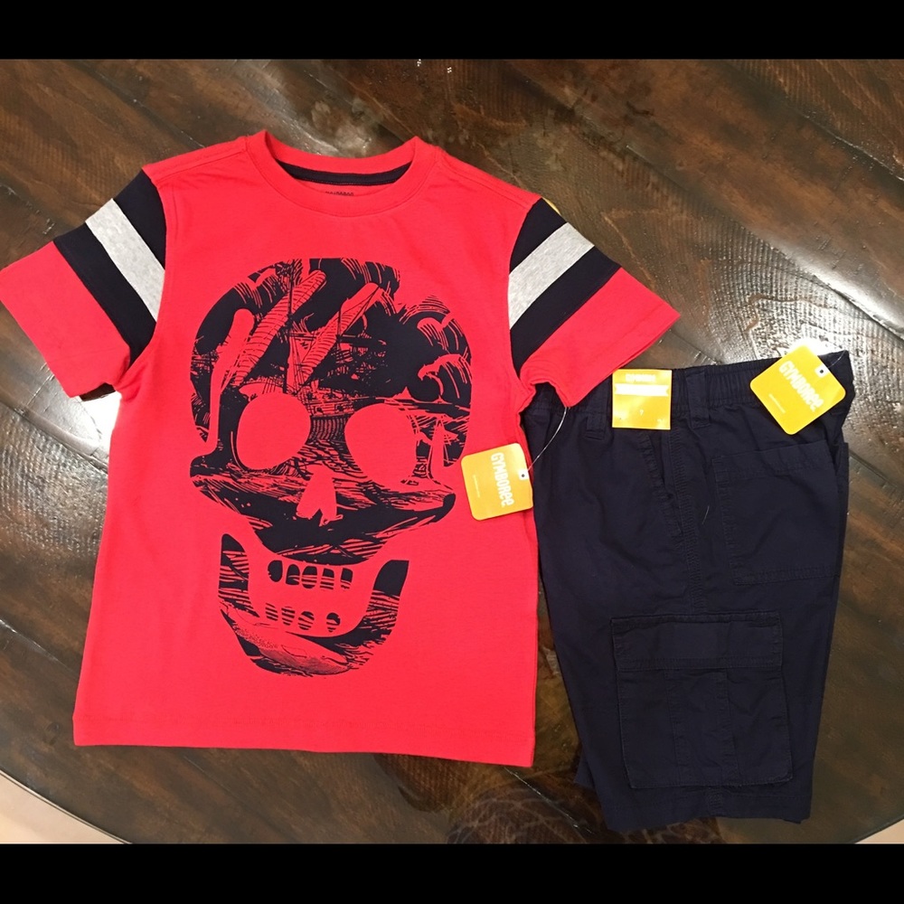 Gymboree Boys Short and Shirt set
