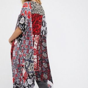 Free People Voodoo Child Patchwork Kimono