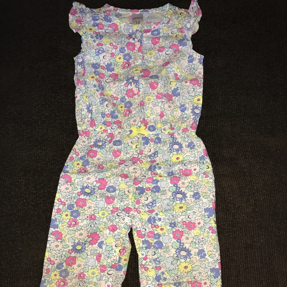 Carter's Floral Romper