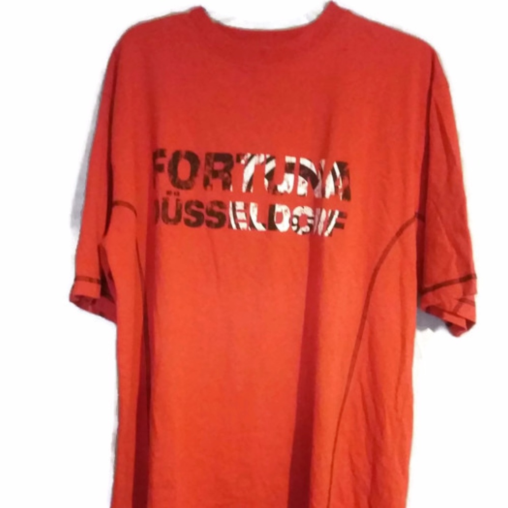 FORTUNA DUSSELDORF 95 Men Red Jersey Size XXL