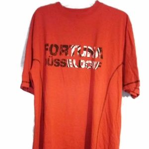 FORTUNA DUSSELDORF 95 Men Red Jersey Size XXL
