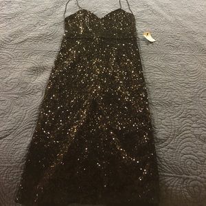 Sparkly black dress NWT