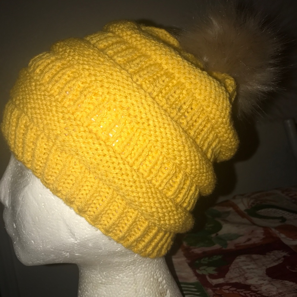 Handmade crochet beanie