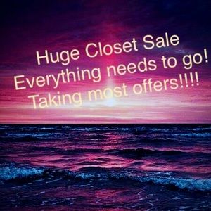 Everything must go! Sale!!!