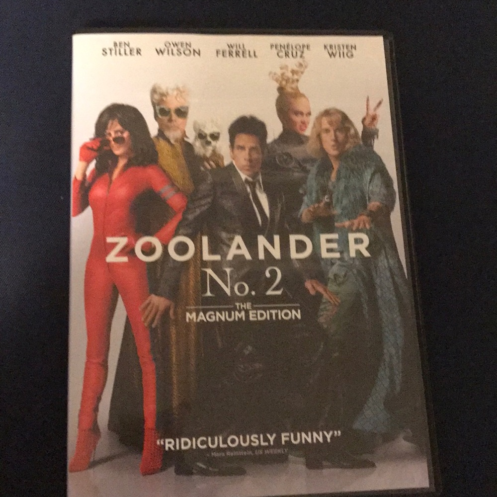 Zoolander 2 DVD