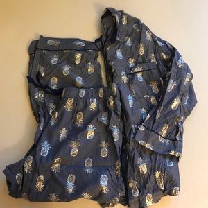 Victoria secret pineapple pajamas