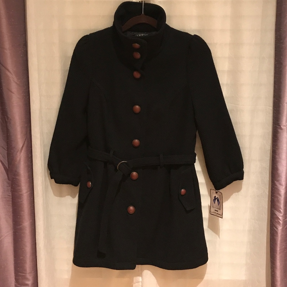 Zara TRF Collection Black Outerwear Coat