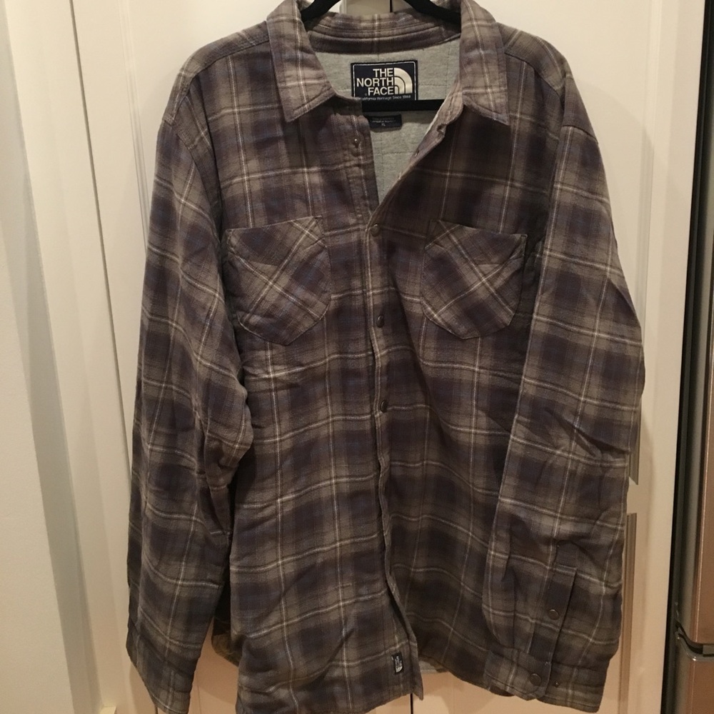 Insulated North Face Flannel