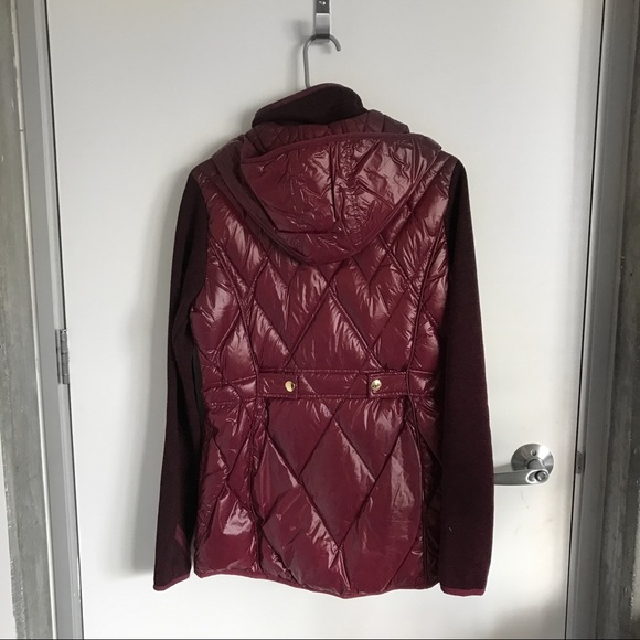 Michael Kors Quilt Rain Jacket - Picture 2 of 4