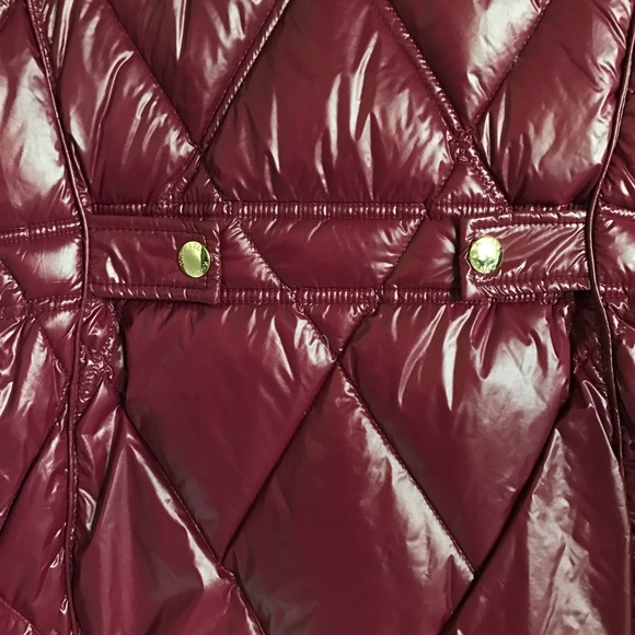 Michael Kors Quilt Rain Jacket - Picture 3 of 4