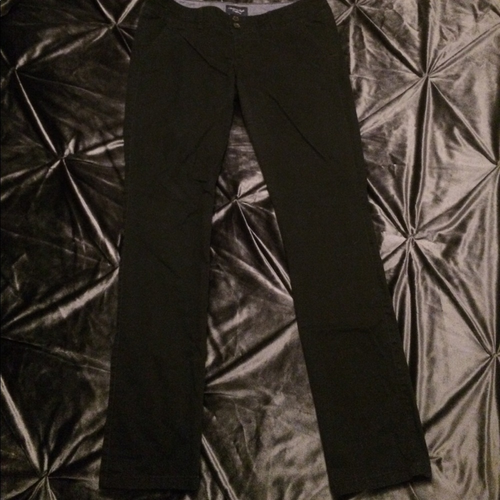 American Eagle Black Khakis