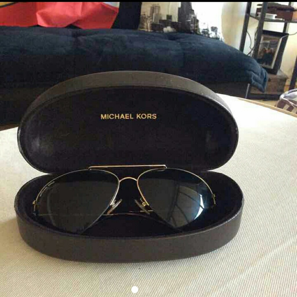 Michael Kors Aviator Sunglasses