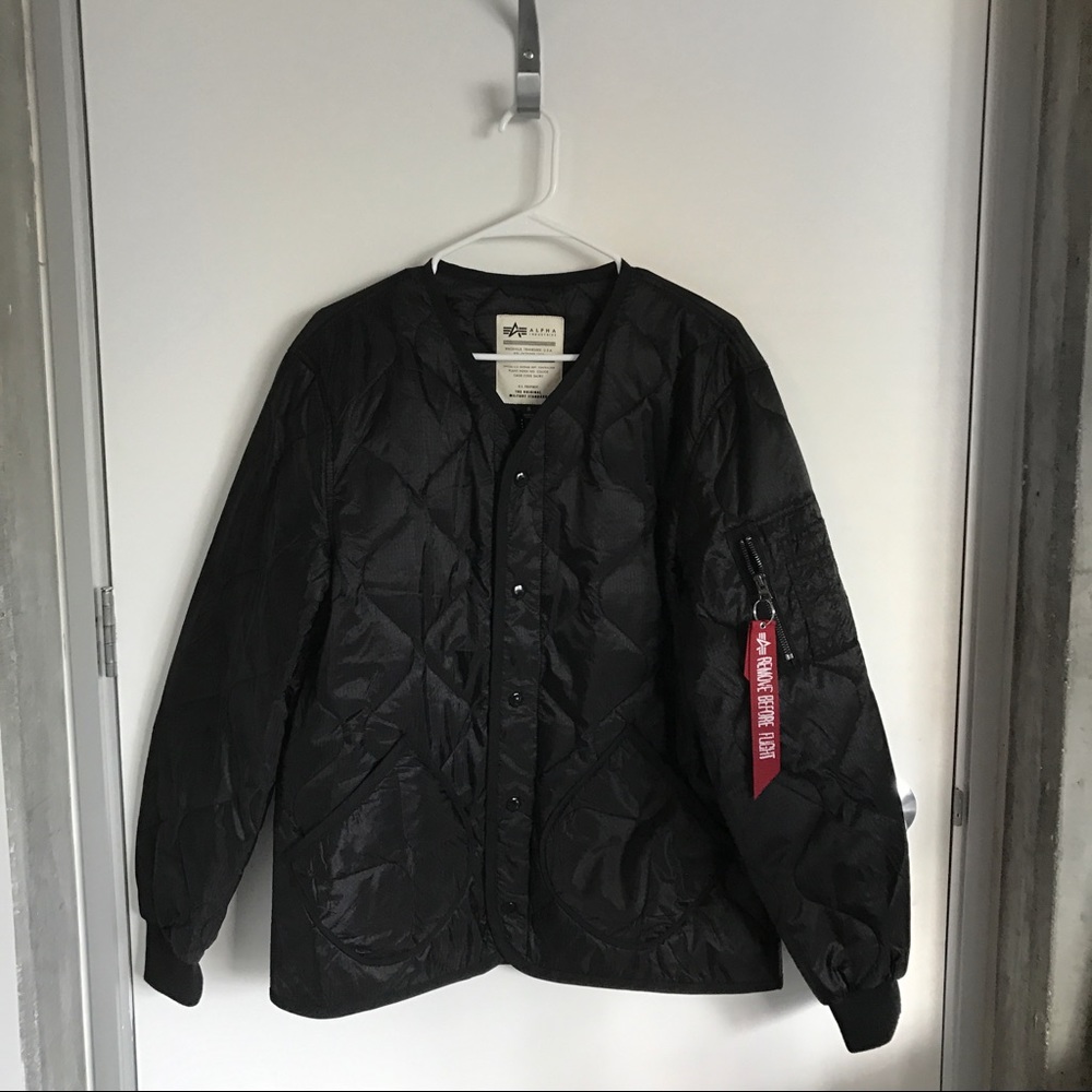 Alpha Industries M-65 Quilt Flight Down Jacket