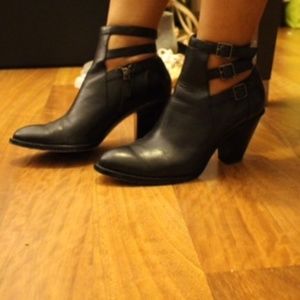 Cole Haan Double Strap Booties
