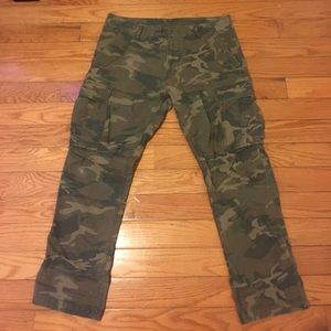 Camo cargos