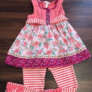 Matilda Jane tunic and leggings