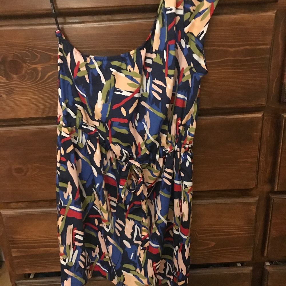 New One Shoulder Dress-Forever 21