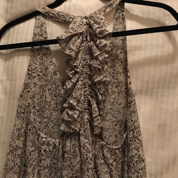 Racer back babydoll layered top - Picture 2 of 4