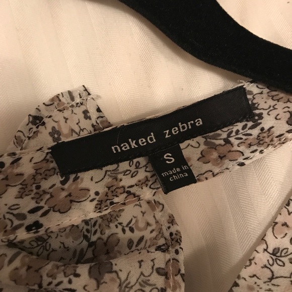 Racer back babydoll layered top - Picture 3 of 4