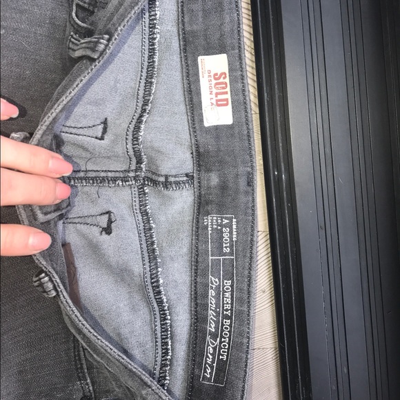 Flair jeans with silver sparkles strip! - Picture 3 of 6