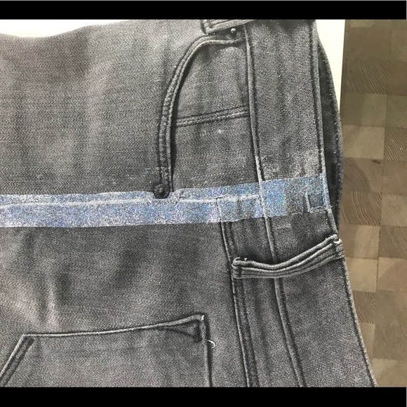 Flair jeans with silver sparkles strip! - Picture 5 of 6