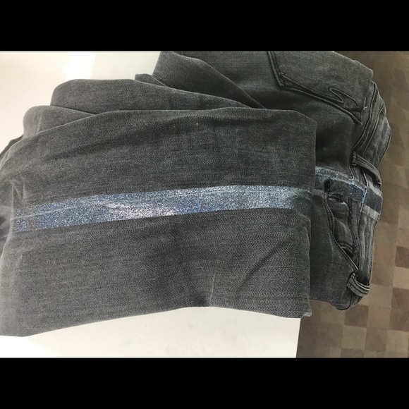 Flair jeans with silver sparkles strip! - Picture 6 of 6