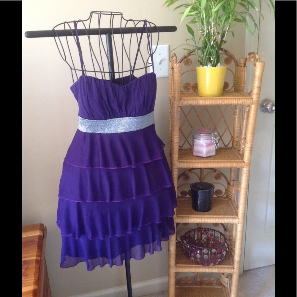 Sweet Storm purple dress. Sz L.