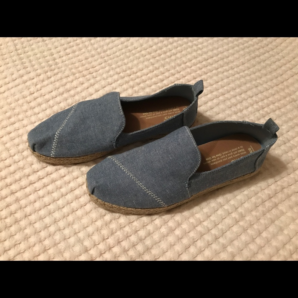 TOMS Deconstructed Alpargata Slip on Shoes