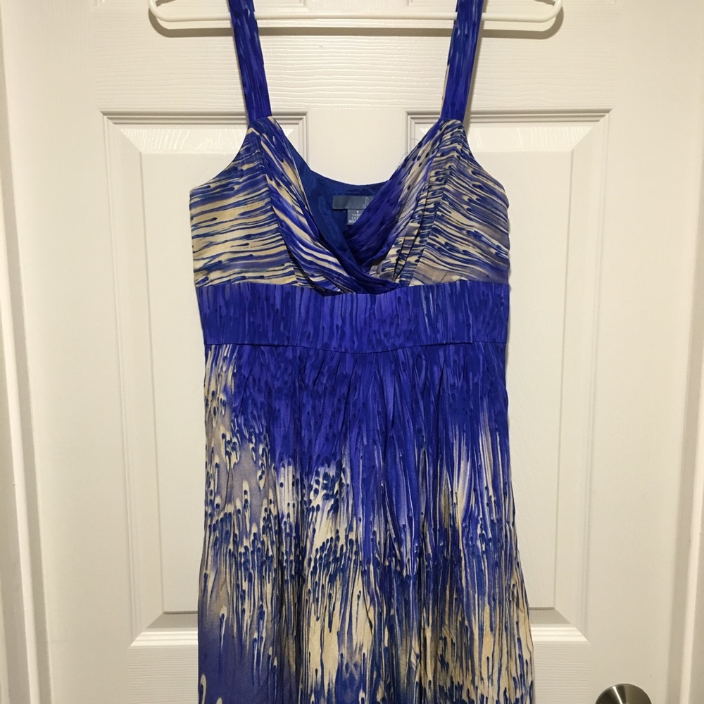 **Rare**Anthropologie 'LIL' blue dress