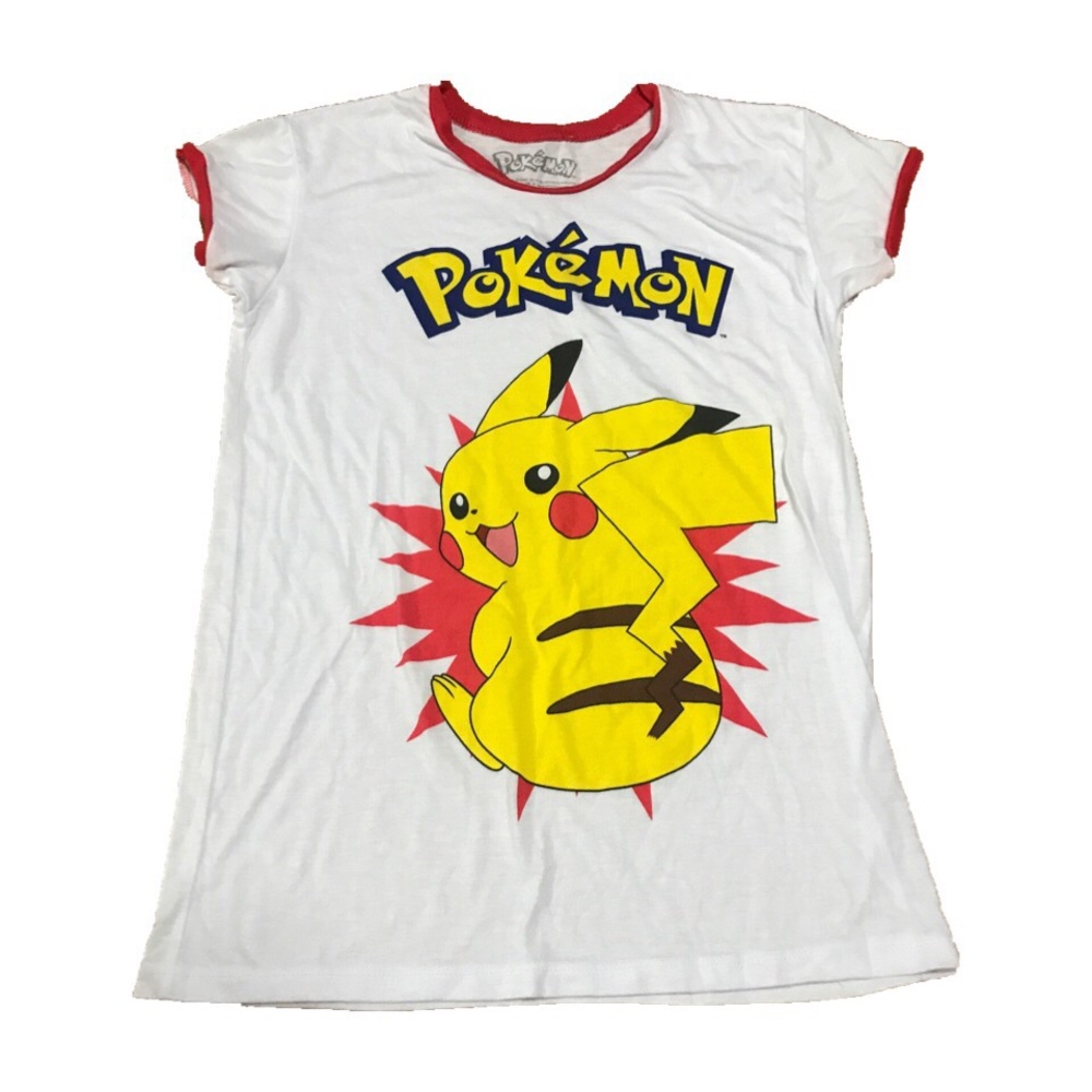 Medium Pokemon Pikachu Ringer Tee
