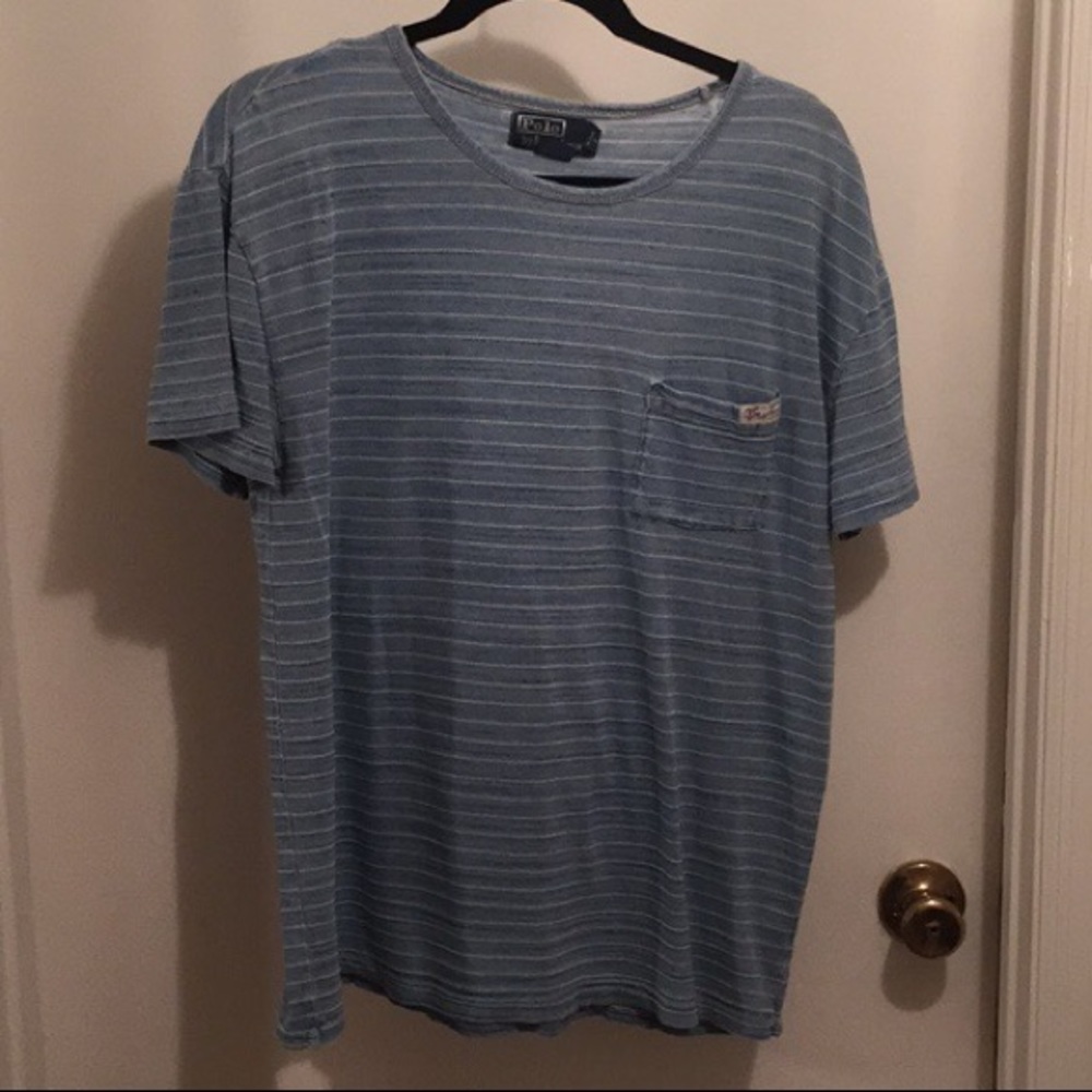 Striped Polo Tee