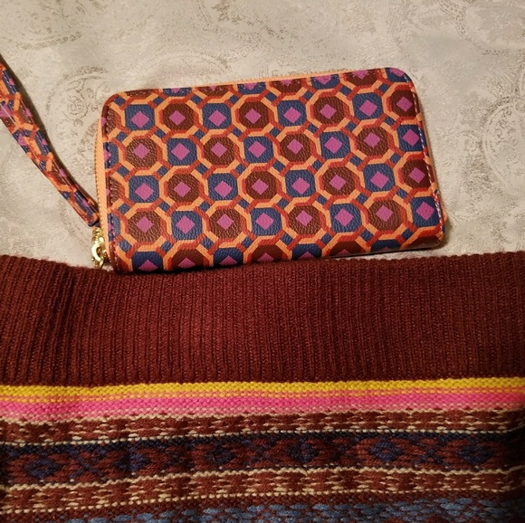 Mossimo multicolored tribal knit skirt - Picture 2 of 2