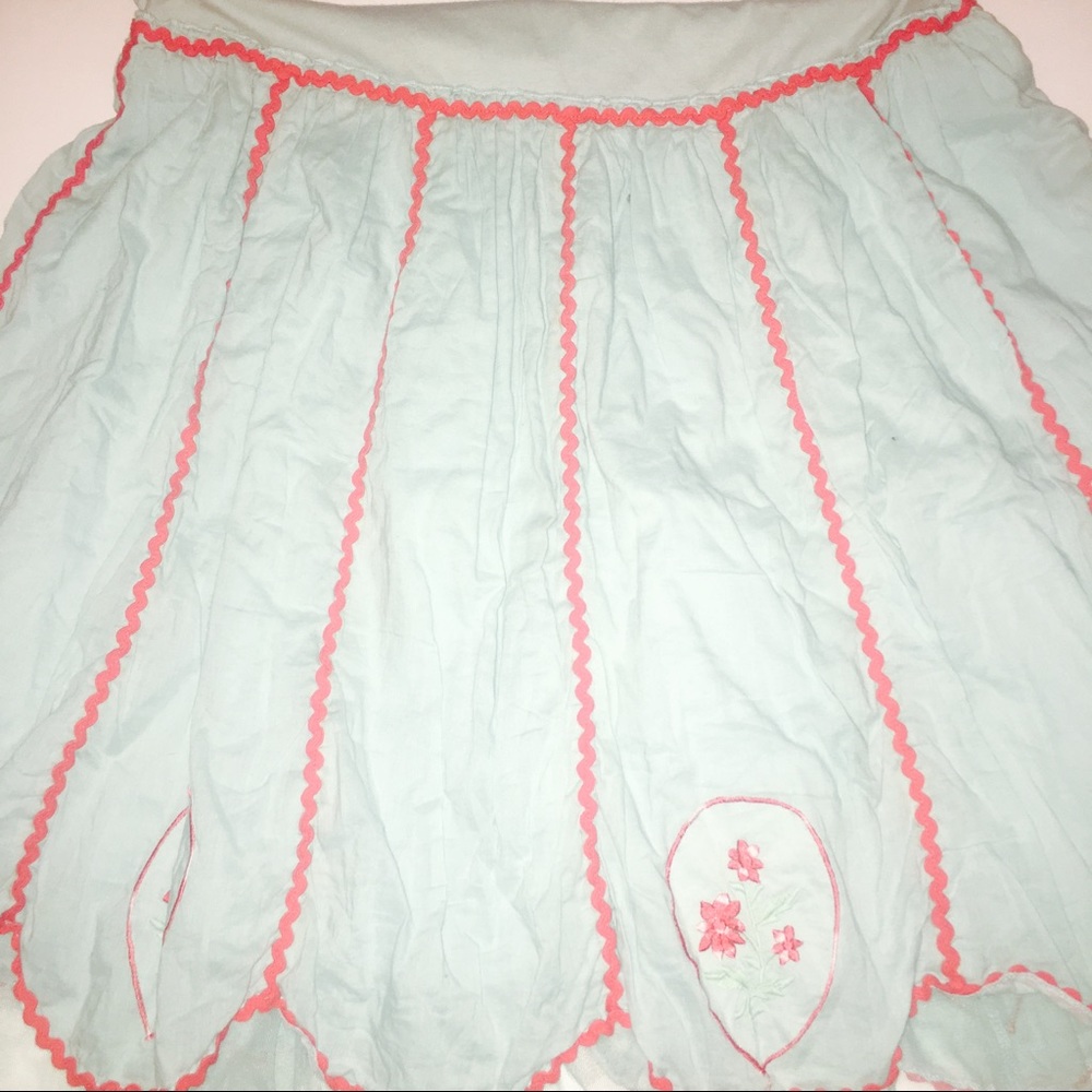 Free People Crinoline Tulle Rickrack Skirt Size 2
