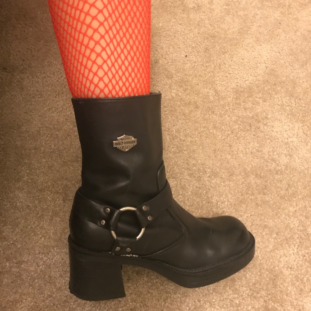 ****VINTAGE**** Harley Davidson riding boots