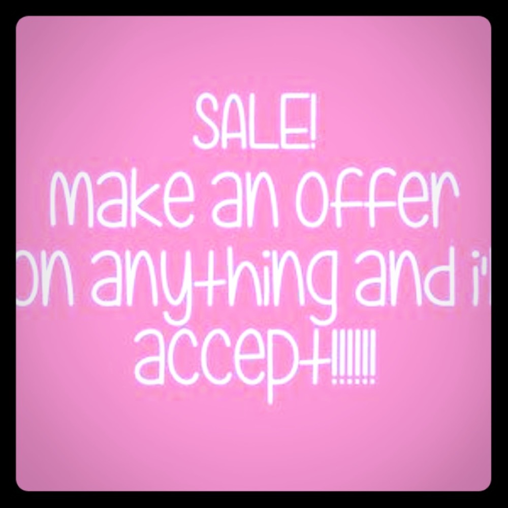 Time to donate, offers will be accepted