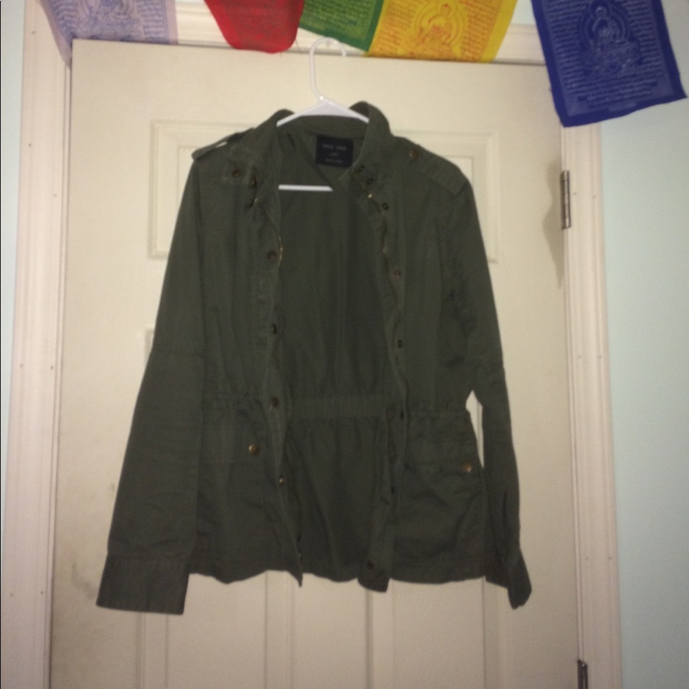 Army green jacket