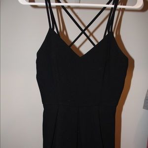 Black Cross-back YA LOS ANGELES Dress