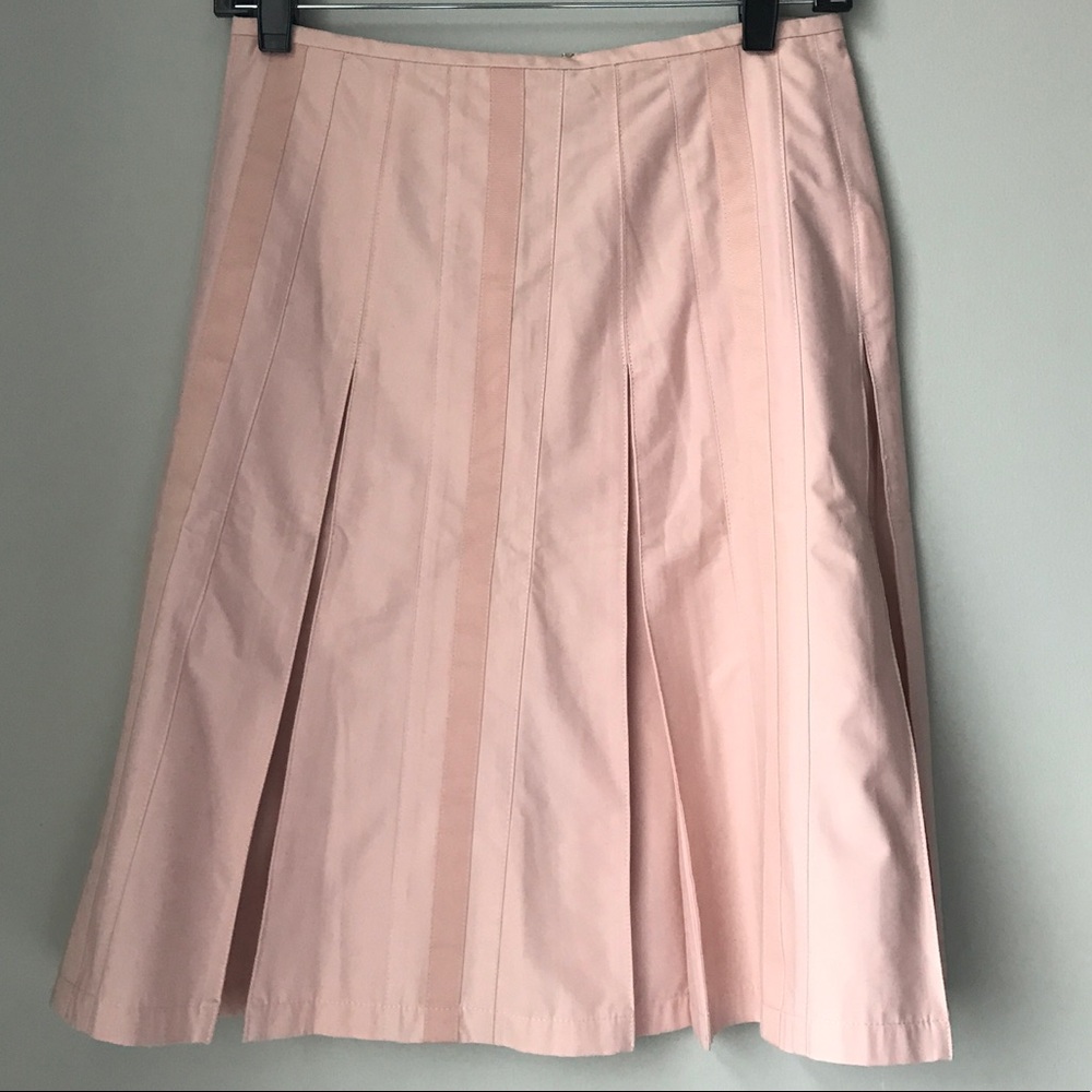Pleated Pink Skirt
