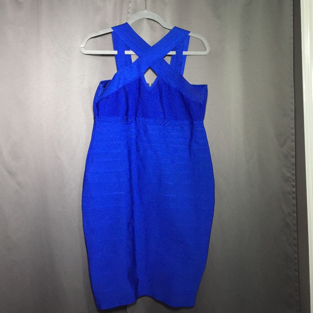 Blue dress